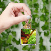 ルバーブ キーホルダー (手)