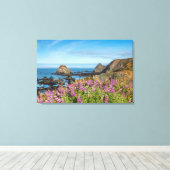 ルパンの花が丘を覆う キャンバスプリント (インサイチュ (ウッドフロア))