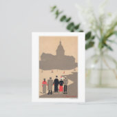 ルパンテオンアールデコシーンパリ,フランス ポストカード (スタンド正面)