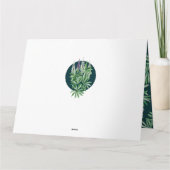 ルパンフラワー カード (裏面)