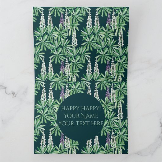 ルパンフラワー カード (内部)