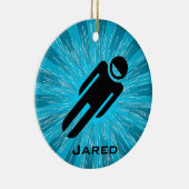 ルパーソナライズされたジュオーナメント セラミックオーナメント (右)