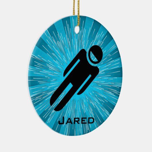 ルパーソナライズされたジュオーナメント セラミックオーナメント (右)