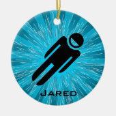 ルパーソナライズされたジュオーナメント セラミックオーナメント (正面)