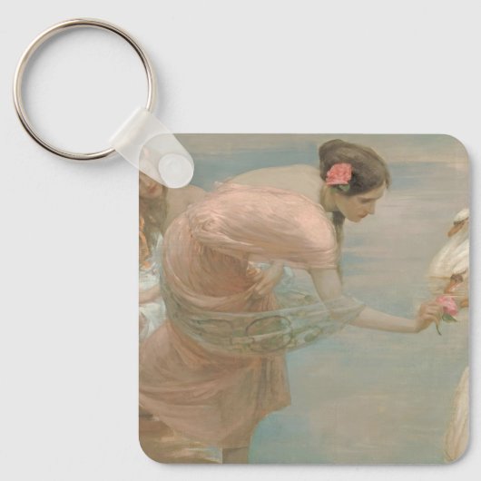 ルパート・バニーによる夏の朝（1897年） キーホルダー (正面)