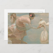 ルパート・バニーによる夏の朝(1897年) ポストカード (正面/裏面)