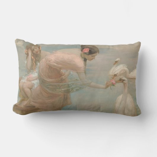 ルパート・バニーによる夏の朝（1897年） ランバークッション (正面)