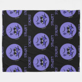 ルパ最低ス フリースブランケット (正面(横))