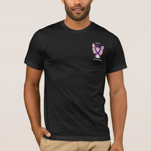 ルパ認識度リボンエンジェルカスタムシャツ Tシャツ (正面)