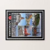 ルビアナ – スロベニア – I Love - ジグソーパズル (横)