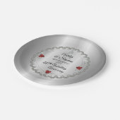 ルビエレガントー |ダイヤモンズ40結婚周年記念P ペーパープレート (アングル)