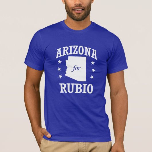 ルビオのためのアリゾナ Tシャツ (正面)