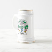ルビオの家紋 ビールジョッキ (正面左)