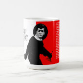 ルビグフランスのフット コーヒーマグカップ (中央)