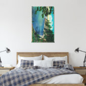 ルビコンポイントビューレイクタホ（カリフォルニア州） キャンバスプリント (インサイチュ (寝室))