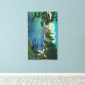 ルビコンポイントビューレイクタホ（カリフォルニア州） キャンバスプリント (インサイチュ (ウッドフロア))