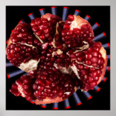 ルビザクロ果実 ポスター (正面)