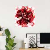 ルビザクロ果実 ポスター (ホームオフィス)