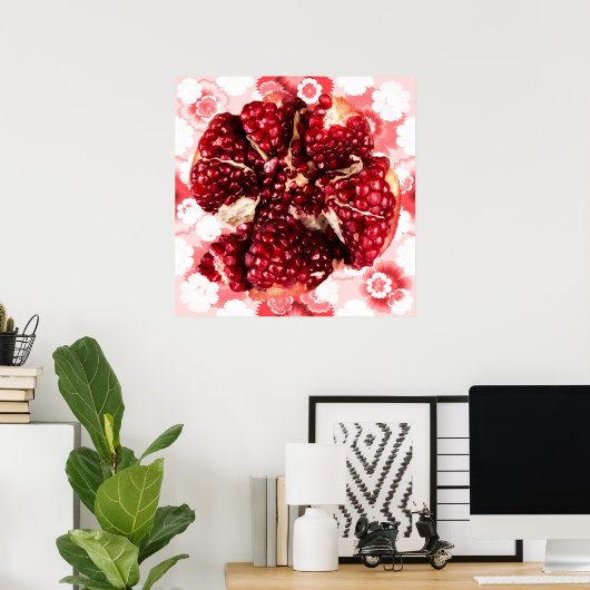 ルビザクロ果実 ポスター (ホームオフィス)