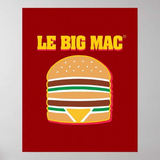 ルビッグMac ポスター (正面)