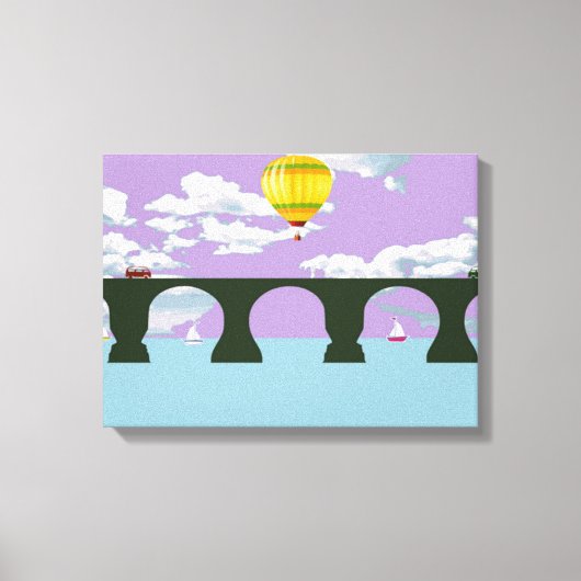 ルビネスク橋 キャンバスプリント (正面)