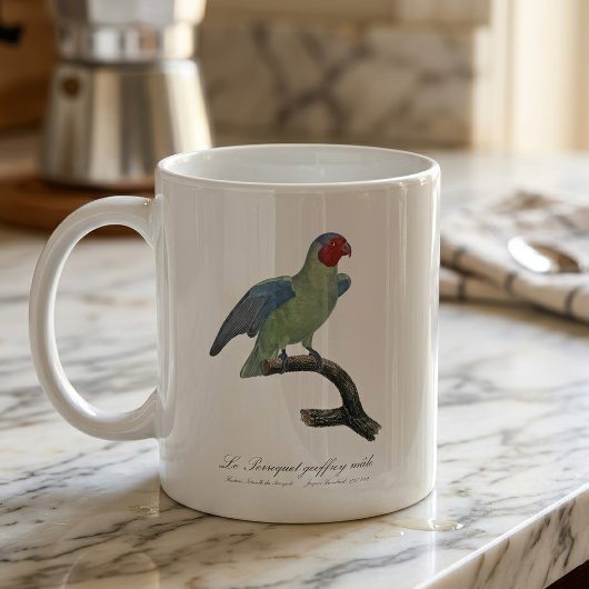 ルビノガシラインコ コーヒーマグカップ