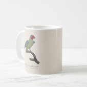 ルビノガシラインコ コーヒーマグカップ (正面左)