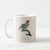 ルビノガシラインコ コーヒーマグカップ (左)