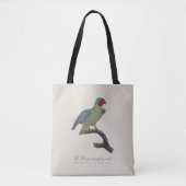 ルビノガシラインコ トートバッグ (正面)