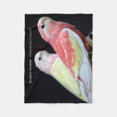 ルビノブルクズパラケエ フリースブランケット (正面)