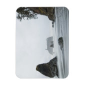 ルビーでの波動の長時間暴露ビーチ、 マグネット (縦)