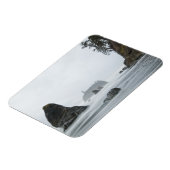 ルビーでの波動の長時間暴露ビーチ、 マグネット (左側)