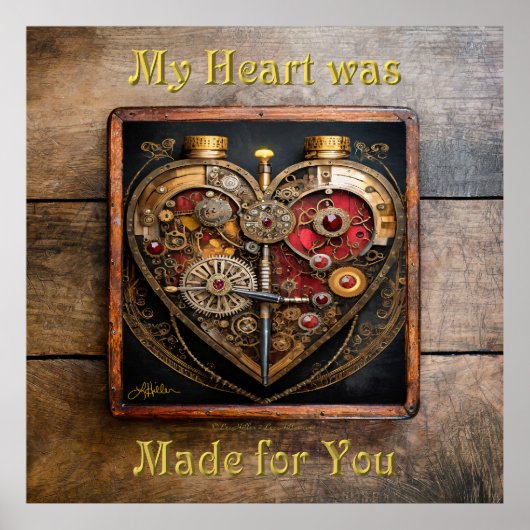 ルビーとギアハートスチームパンクシリーズ ポスター (正面)