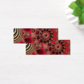 ルビーと金ゴールドのブックマーク (デスク)