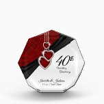 ルビーの命日を40💞結婚記念に 表彰盾<br><div class="desc">⭐⭐⭐⭐⭐ 5スター・レビュー！ お読願い!!!40日、52日、80結婚日のRuby もし               0%カスタマイズ可能    グラフィックスや文字は、追加、削除、移動、サイズ変更、変更、回転などを行うのまわりにことができます。⭐99%の私の店のデザインは重ねて作られている。これにより、簡単が向上し、各製品に完全に収まるように、グラフィックスと文字のまわりにのサイズを変更したり、移動したりできます。📌 （注文する前に必ずグラフィックのサイズを変更または移動してください）他のZazle製品で「デザインの転送」を行い、Zazle製品の大部分に合わせてデザインを調整することもできます。（ボタンがページの右側にあります）このデザインは、プロフェッショナルプリント用の高解像度ベクトルまたは/またはデジタルグラフィックで作成されます。📌注：(これはプリント。Zazleの製品デザインは、このページの「About This Product」に特に記述されていない限り、「プリント」です)。このデザインは、画面や製品に表示されるのと同じように「正確に」印刷されます。そのため、グラフィックや文字のサイズを正しく変更した場合は、その変更を行い、スペルや言い回しがサイズ、色、フォントの好みに合うように変更してください。「デザインもしのみ」に関するご質問や必要な点は、✉救済  siggyscott@comcast.netでご質問頂くか、ストアのリンクをご覧ください。https://www.zazzle.com/store/designsbydonnasiggy （コピー&ペースト）をお送りします救済。📌その他の質問（発送、返金、印刷、製品など）は、Zazleま連絡たはMaker ⭐DIRECTLYをご覧ください⭐。DesignsbyDonnaSiggyのサポートをストップお受けいただき、誠にありがとうございます。© Donna Siegrist⭐⭐⭐ ZAZZLEは100%の満足を約束する。絶対にもし好きじゃないザズルが取り戻す！⭐⭐⭐ 1-888-8ZAZLE (1-888-892-9953)電話時間：月 – 金：午前9時～午後5時（東部標準時12時～午後8時）</div>