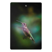 ルビーの喉が詰まったハミングバード – オリジナル写真 ミニクリップボード (裏面)