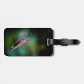 ルビーの喉が詰まったハミングバード – オリジナル写真 ラゲッジタグ (裏面横)