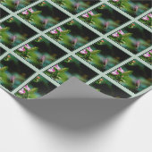 ルビーの喉が詰まったハミングバード – オリジナル写真 ラッピングペーパー (角)