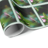 ルビーの喉が詰まったハミングバード – オリジナル写真 ラッピングペーパー (ロールコーナー)