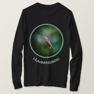 ルビーの喉が詰まったハミングバード – オリジナル写真 Tシャツ