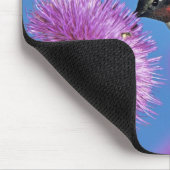 ルビーの喉のハミングバード マウスパッド (コーナー)