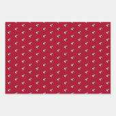 ルビーの喉のハミングバード ラッピングペーパーシート (正面3)