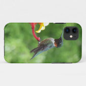 ルビーの喉をしたハチドリの写真 Case-Mate iPhoneケース (裏面(横))