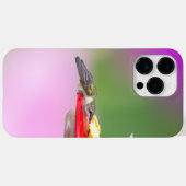 ルビーの喉を張ったハミングバード Case-Mate iPhoneケース (裏面 (横))