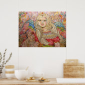 ルビーの天使。 ポスター (キッチン)