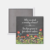 ルビーの格言の上31 マグネット (正面/裏面)