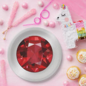 ルビーの紙皿 ペーパープレート (パーティー)