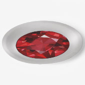 ルビーの紙皿 ペーパープレート (アングル)