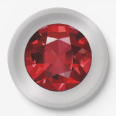 ルビーの紙皿 ペーパープレート (正面)