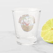 『ルビーの脂肪生活ショットグラス』 ショットグラス (裏面)